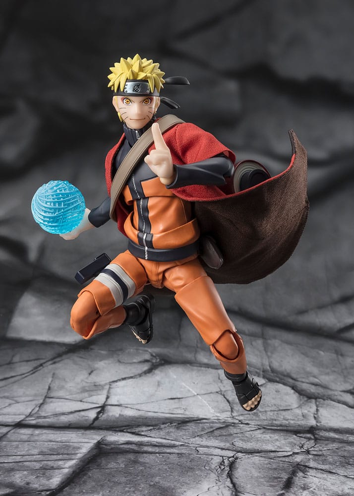 Naruto Shippuden SH Figuarts Action Figure Naruto Uzumaki (Sage Mode) - Savior of Konoha 15 cm