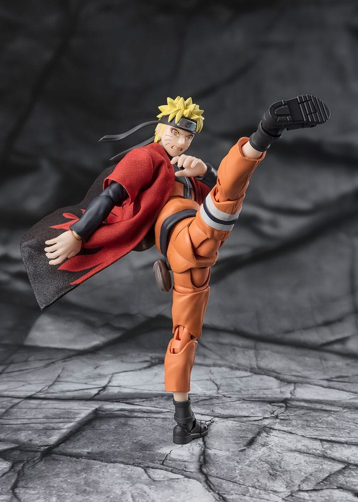 Naruto Shippuden SH Figuarts Action Figure Naruto Uzumaki (Sage Mode) - Savior of Konoha 15 cm