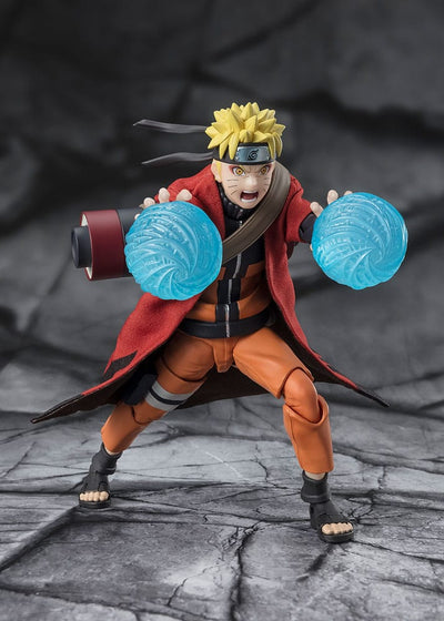 Naruto Shippuden SH Figuarts Action Figure Naruto Uzumaki (Sage Mode) - Savior of Konoha 15 cm