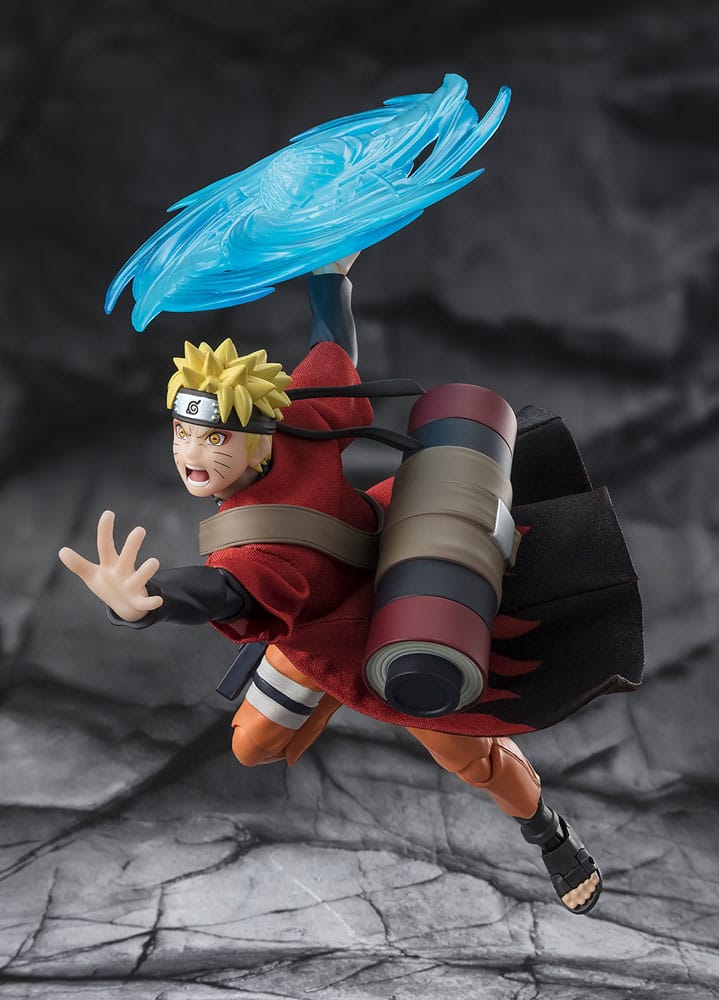 Naruto Shippuden SH Figuarts Action Figure Naruto Uzumaki (Sage Mode) - Savior of Konoha 15 cm