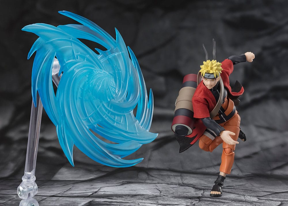 Naruto Shippuden SH Figuarts Action Figure Naruto Uzumaki (Sage Mode) - Savior of Konoha 15 cm