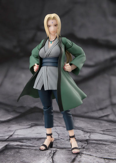 Naruto SHFiguarts Action Figure Tsunade The legendary Medical Ninja 14 cm