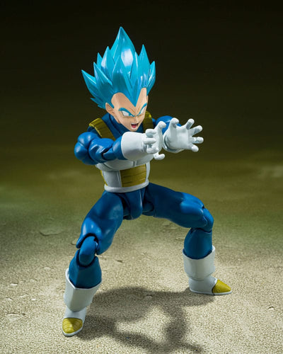 Dragon Ball Super S.H. Figuarts Action Figure Super Saiyan God Super Saiyan Vegeta -Unwavering Saiyan Pride- 14 cm