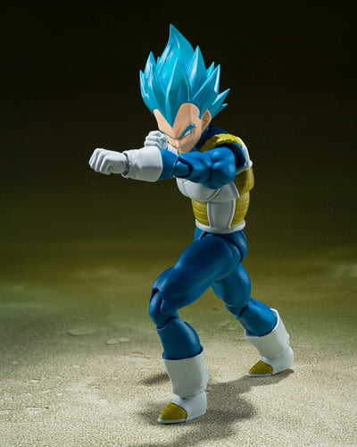 Dragon Ball Super S.H. Figuarts Action Figure Super Saiyan God Super Saiyan Vegeta -Unwavering Saiyan Pride- 14 cm