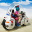 Dragon Ball S.H. Figuarts Vehicle with Figure Bulma's Motorcycle Hoipoi Capsule No. 9 17 cm