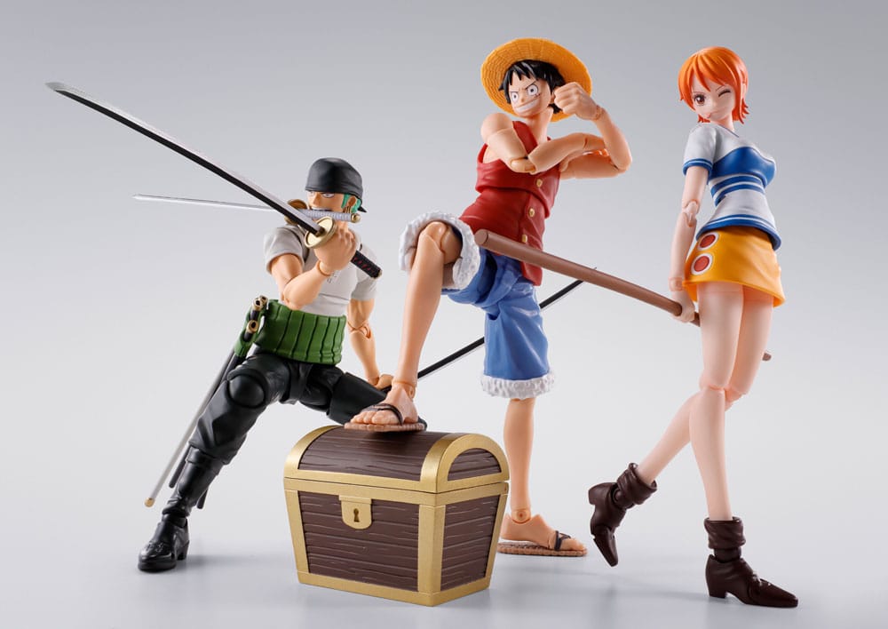 One Piece SHFiguarts Action Figure Roronoa Zoro Romance Dawn Ver. 15 cm