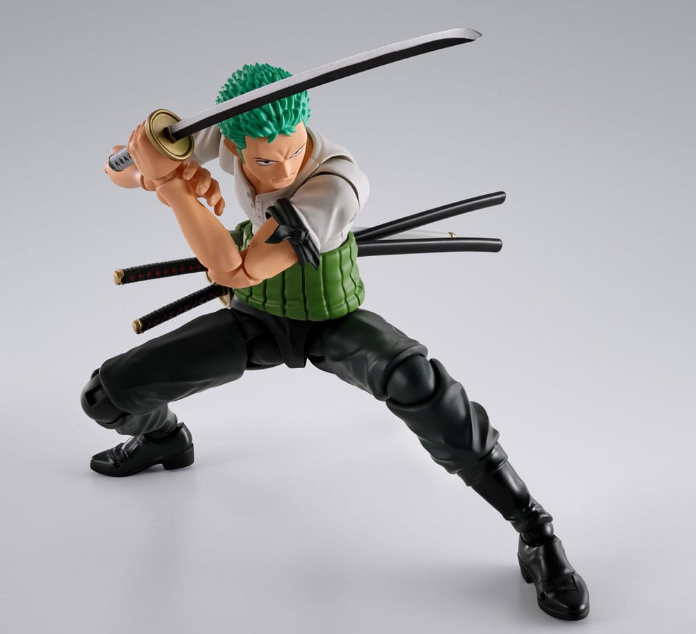 One Piece SHFiguarts Action Figure Roronoa Zoro Romance Dawn Ver. 15 cm