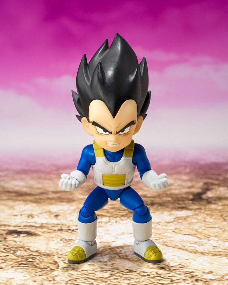 Dragon Ball Daima SHFiguarts Action Figure Vegeta Mini 7 cm