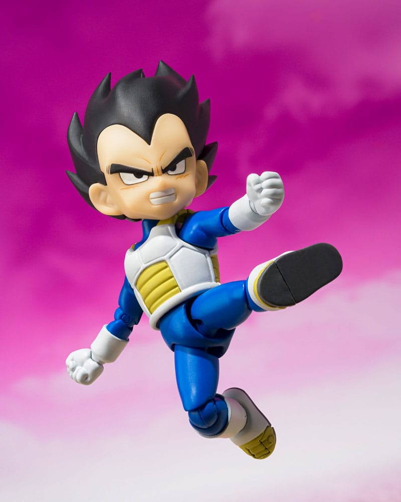 Dragon Ball Daima SHFiguarts Action Figure Vegeta Mini 7 cm