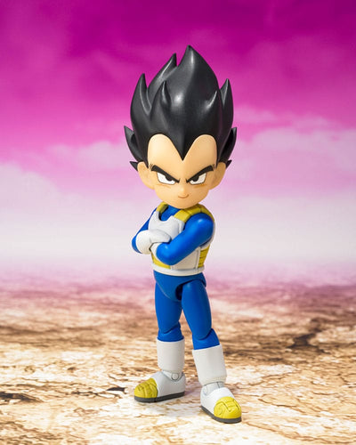 Dragon Ball Daima SHFiguarts Action Figure Vegeta Mini 7 cm