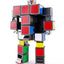 Rubik´s Cube Soul of Chogokin Diecast Action Figure Rubik´s Cube Robo 15 cm