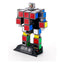 Rubik´s Cube Soul of Chogokin Diecast Action Figure Rubik´s Cube Robo 15 cm