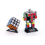 Rubik´s Cube Soul of Chogokin Diecast Action Figure Rubik´s Cube Robo 15 cm