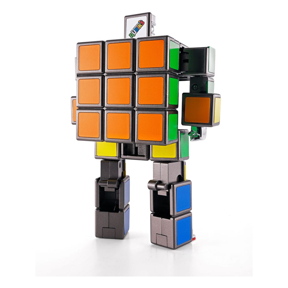 Rubik´s Cube Soul of Chogokin Diecast Action Figure Rubik´s Cube Robo 15 cm