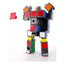 Rubik´s Cube Soul of Chogokin Diecast Action Figure Rubik´s Cube Robo 15 cm