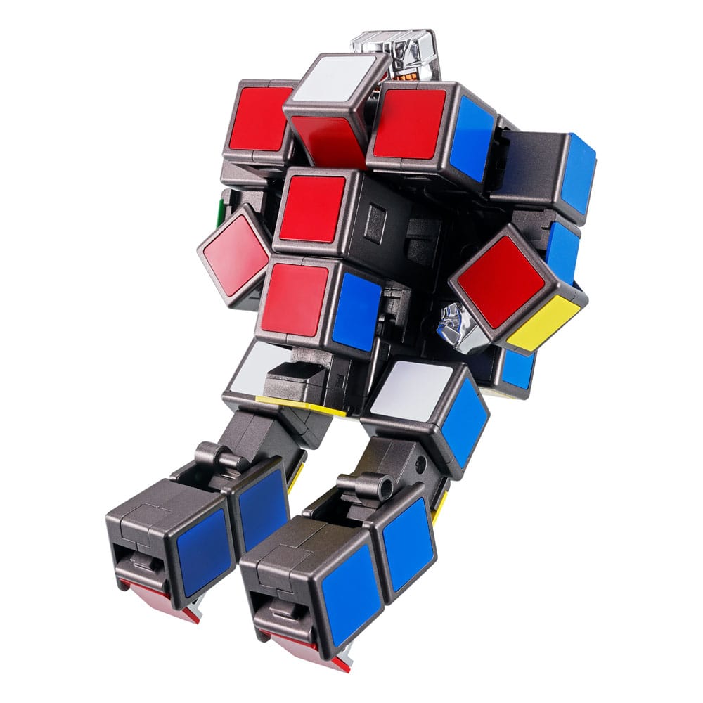 Rubik´s Cube Soul of Chogokin Diecast Action Figure Rubik´s Cube Robo 15 cm