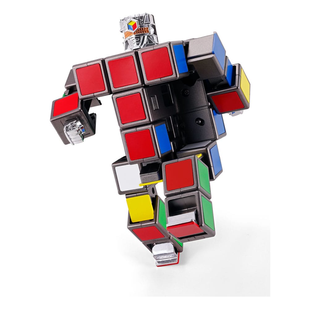 Rubik´s Cube Soul of Chogokin Diecast Action Figure Rubik´s Cube Robo 15 cm