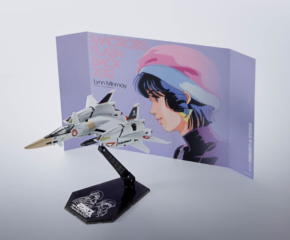 Macross The Super Dimension Fortress Hi-Metal R Action Figure VF-4 Lightning III -Flash Back 2012- 15 cm