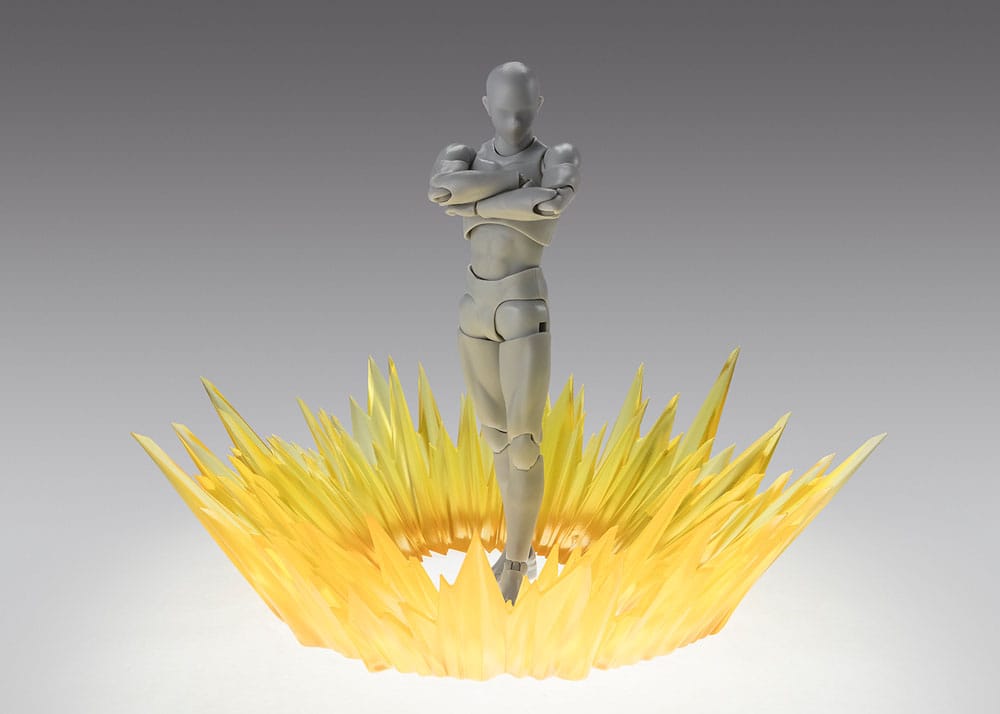 Tamashii Effect Action Figure Accessory Shock Impact Yellow Ver. for SHFiguarts