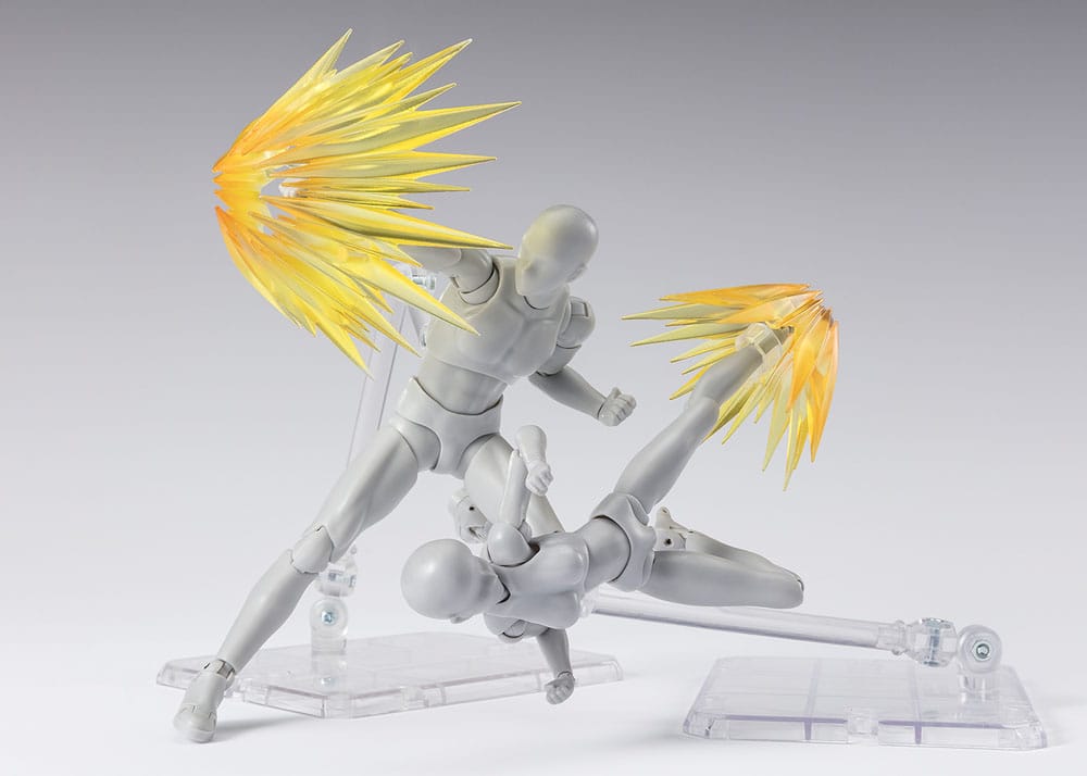 Tamashii Effect Action Figure Accessory Shock Impact Yellow Ver. for SHFiguarts