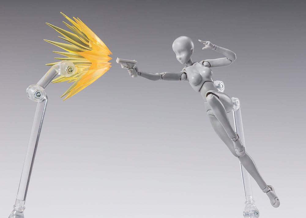 Tamashii Effect Action Figure Accessory Shock Impact Yellow Ver. for SHFiguarts