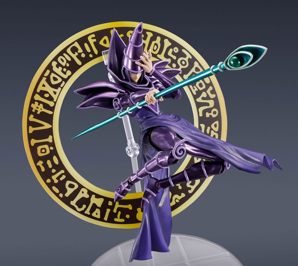 Yu-Gi-Oh! S.H. MonsterArts Action Figure Dark Magician 19 cm