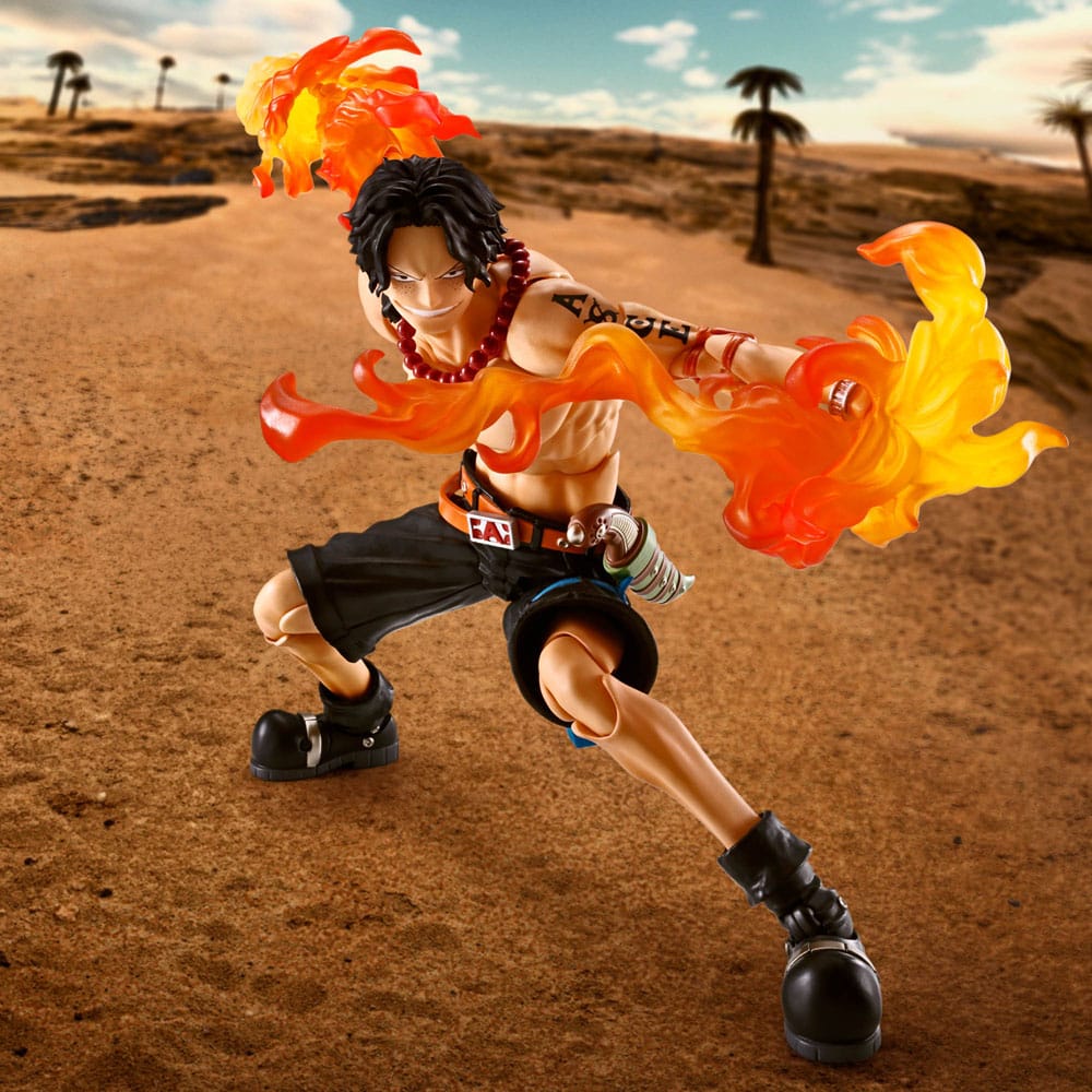 One Piece SH Figuarts Action Figure Portgas D Ace -Fire Fist- 15 cm