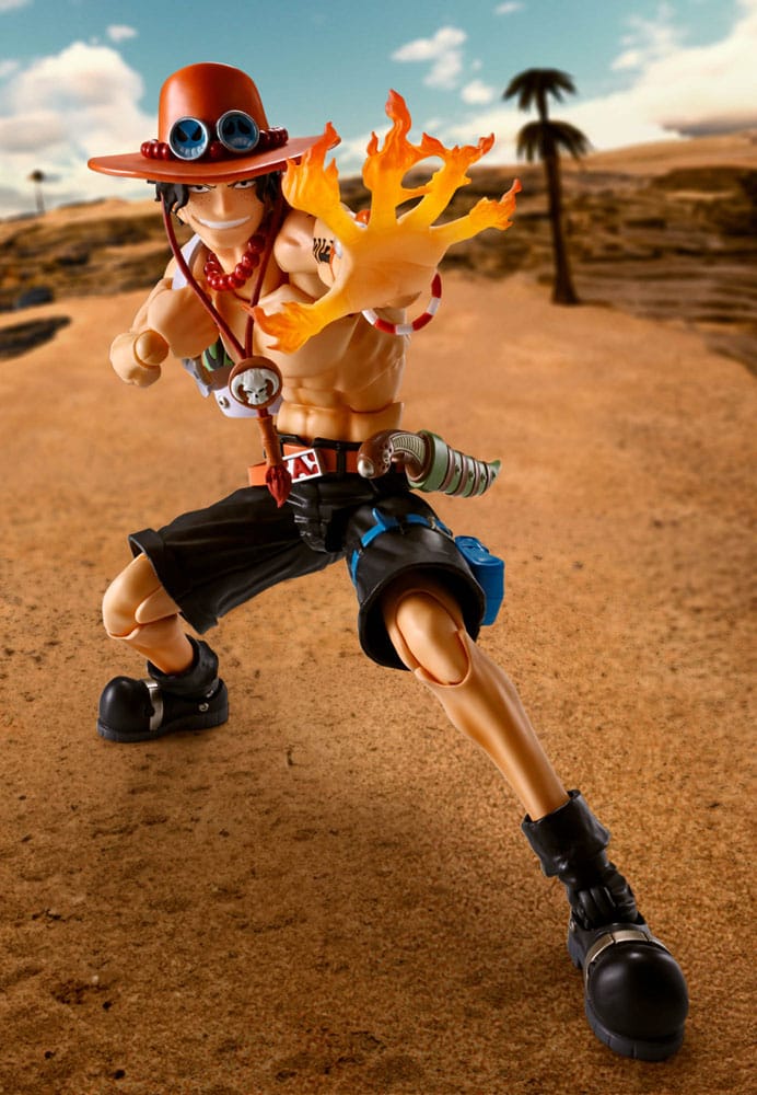 One Piece SH Figuarts Action Figure Portgas D Ace -Fire Fist- 15 cm