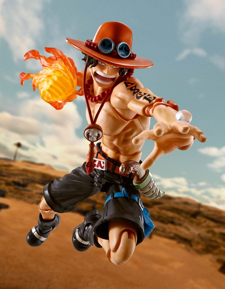 One Piece SH Figuarts Action Figure Portgas D Ace -Fire Fist- 15 cm