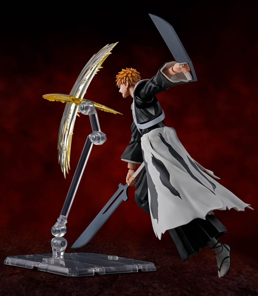 Bleach: Thousand-Year Blood War SH Figuarts Action Figure Ichigo Kurosaki Dual Zangetsu 16 cm