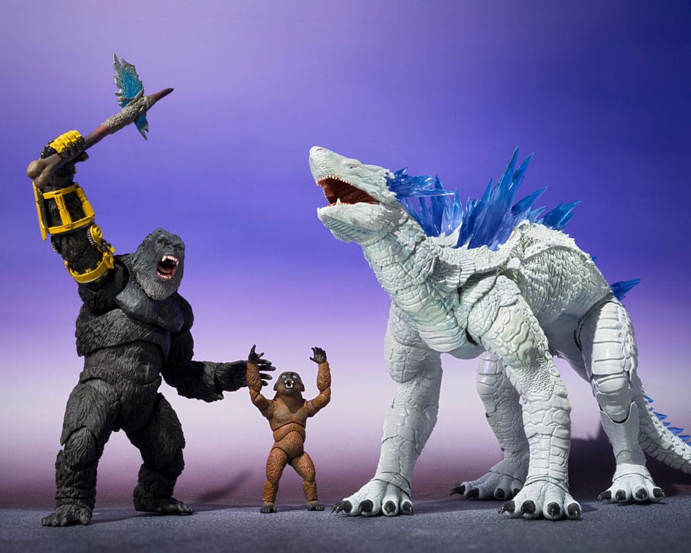 Godzilla x Kong: The New Empire SH Monster Arts Action Figures 2-Pack Suko &amp; Mothra