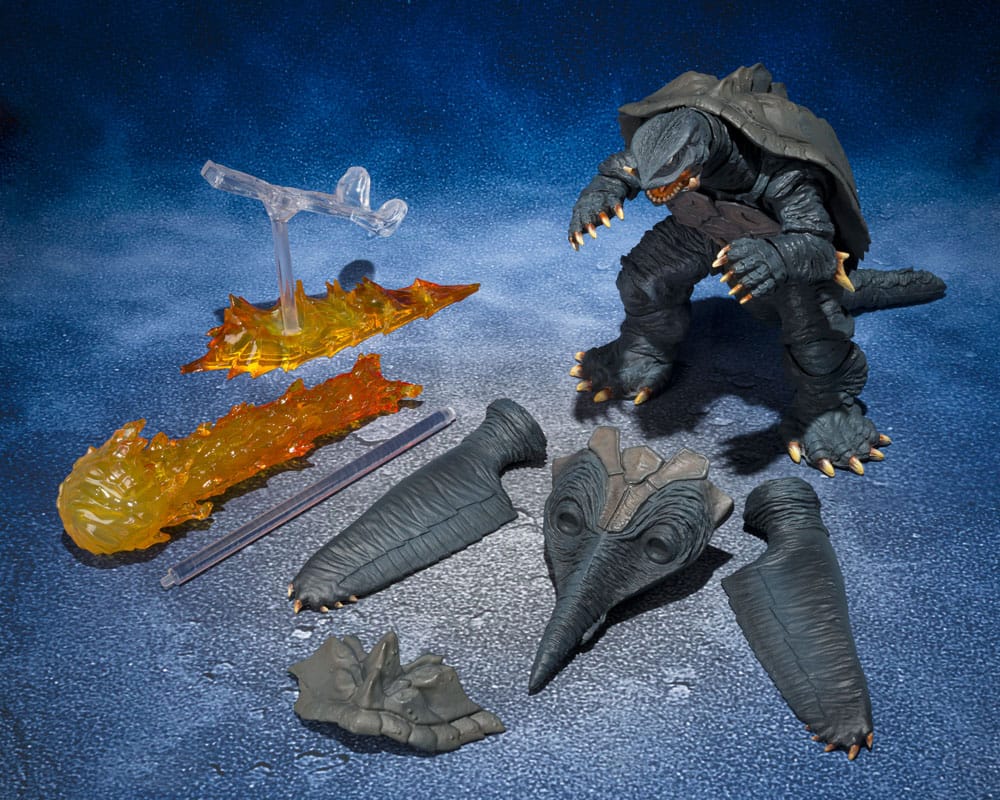 Gamera 1996 SH MonsterArts Action Figure Gamera Sendai Decisive Battle Ver. 14 cm