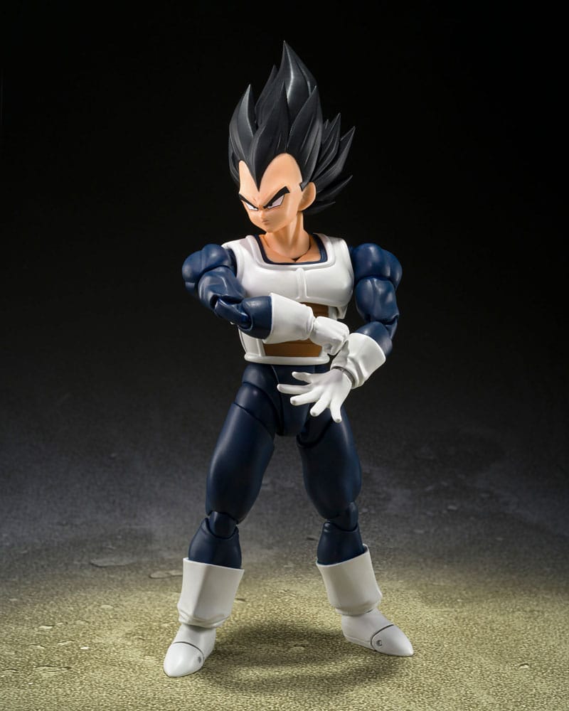 Dragon Ball SH Figuarts Action Figure Vegeta Old Battle Clothes 14 cm