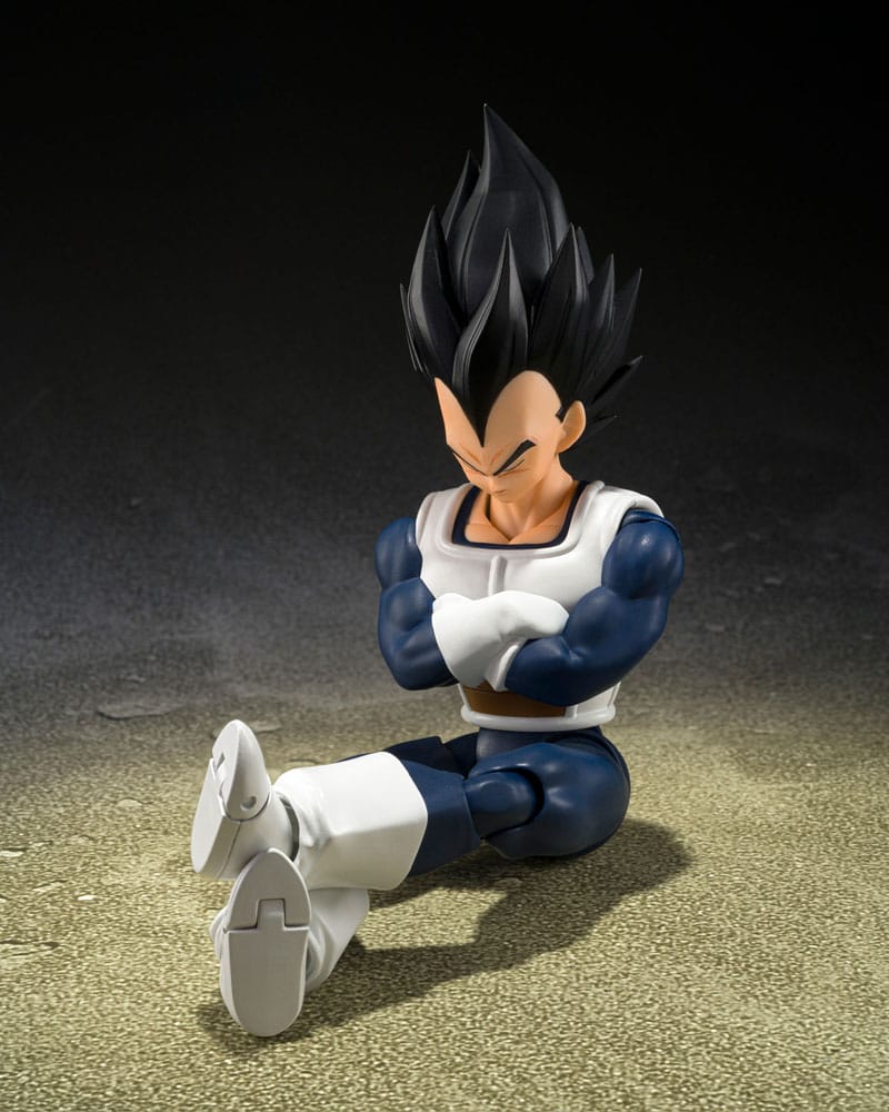 Dragon Ball SH Figuarts Action Figure Vegeta Old Battle Clothes 14 cm