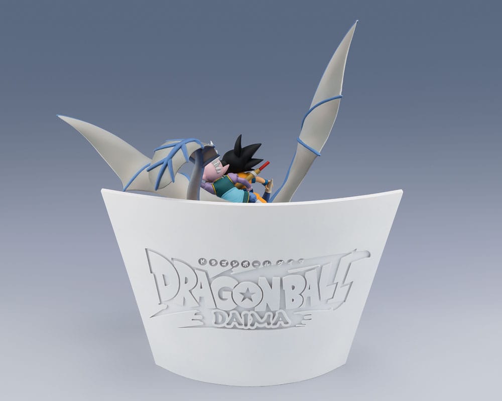 Dragon Ball Figuarts ZERO PVC Statue Son Goku (mini) & Supreme Kai (mini) Welcome to the great Adventure! 23 cm   - Severely damaged packaging