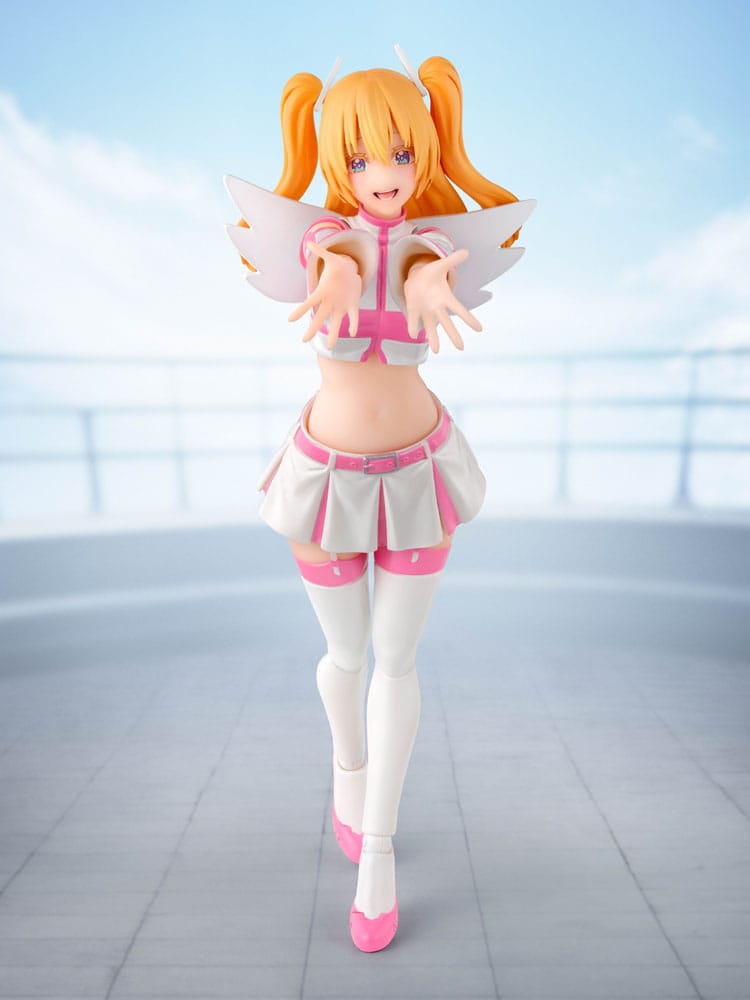 2.5 Dimensional Seduction S.H. Figuarts Action Figure Liliel Angel Airborne Corps/Ririsa 14 cm