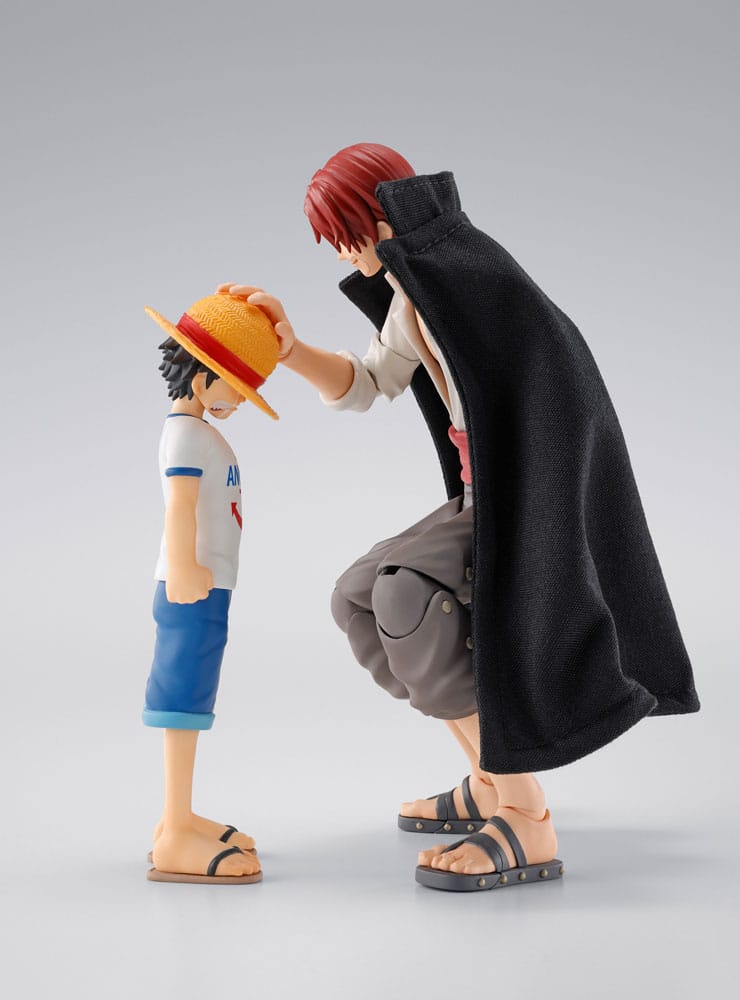 One Piece SHFiguarts Action Figure 2-Pack Shanks &amp; Monkey D. Luffy Childhood Ver.