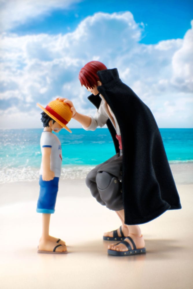 One Piece SHFiguarts Action Figure 2-Pack Shanks &amp; Monkey D. Luffy Childhood Ver.