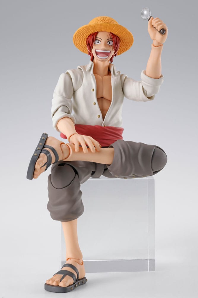 One Piece SHFiguarts Action Figure 2-Pack Shanks &amp; Monkey D. Luffy Childhood Ver.