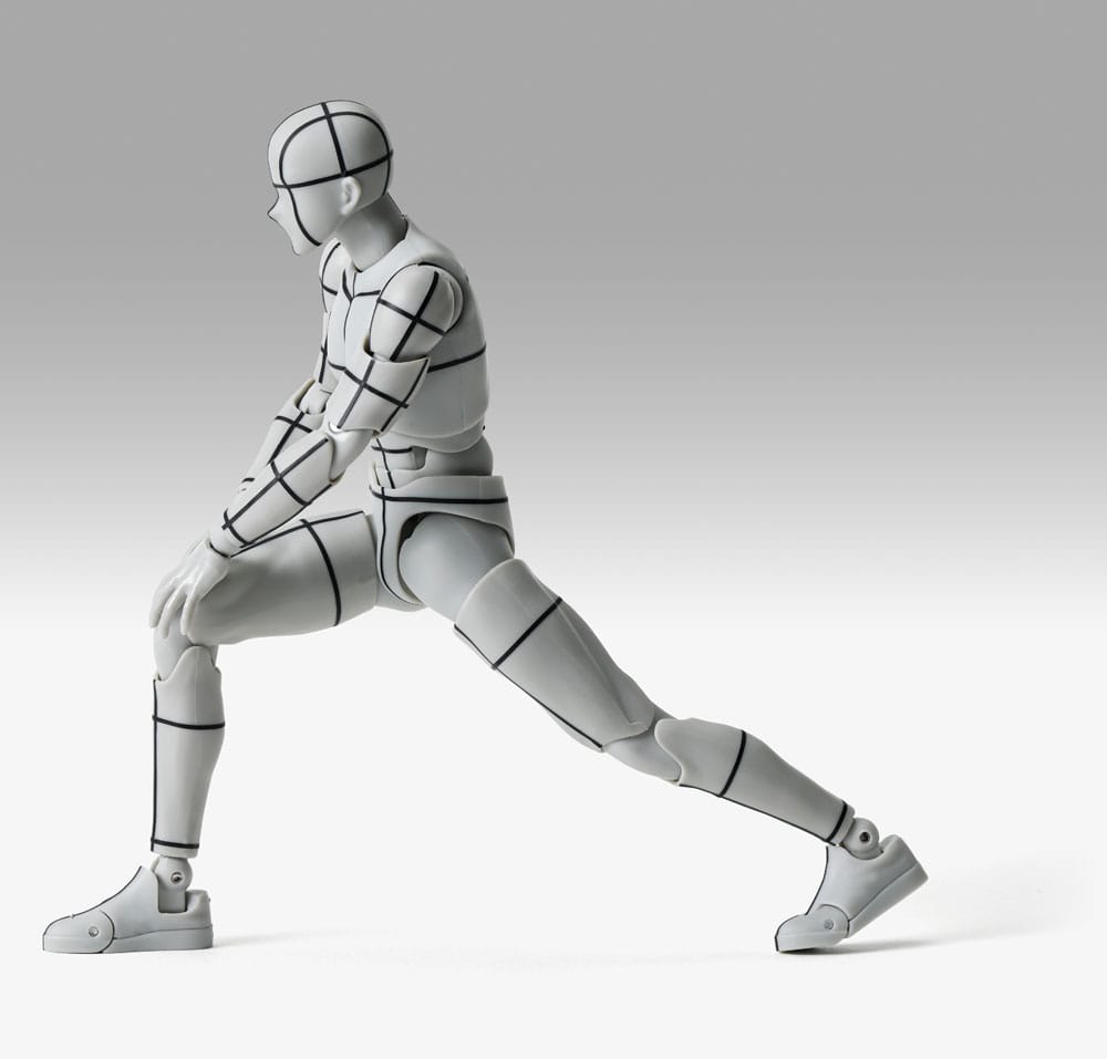 S.H.Figuarts Action Figure Body-Kun Sports Edition Wire Frame (Gray Color Ver.) 15 cm