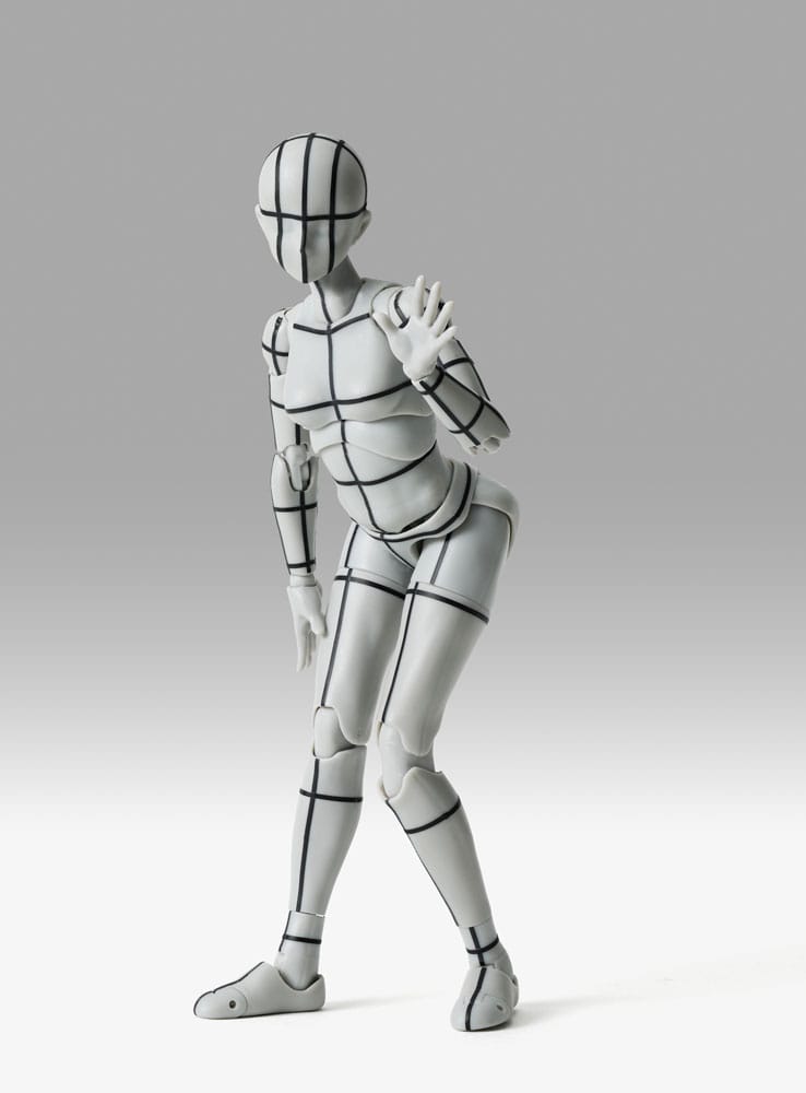 SHFiguarts Action Figure Body-Chan Sports Edition Wire Frame (Gray Color Ver.) 15 cm