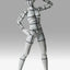 SHFiguarts Action Figure Body-Chan Sports Edition Wire Frame (Gray Color Ver.) 15 cm