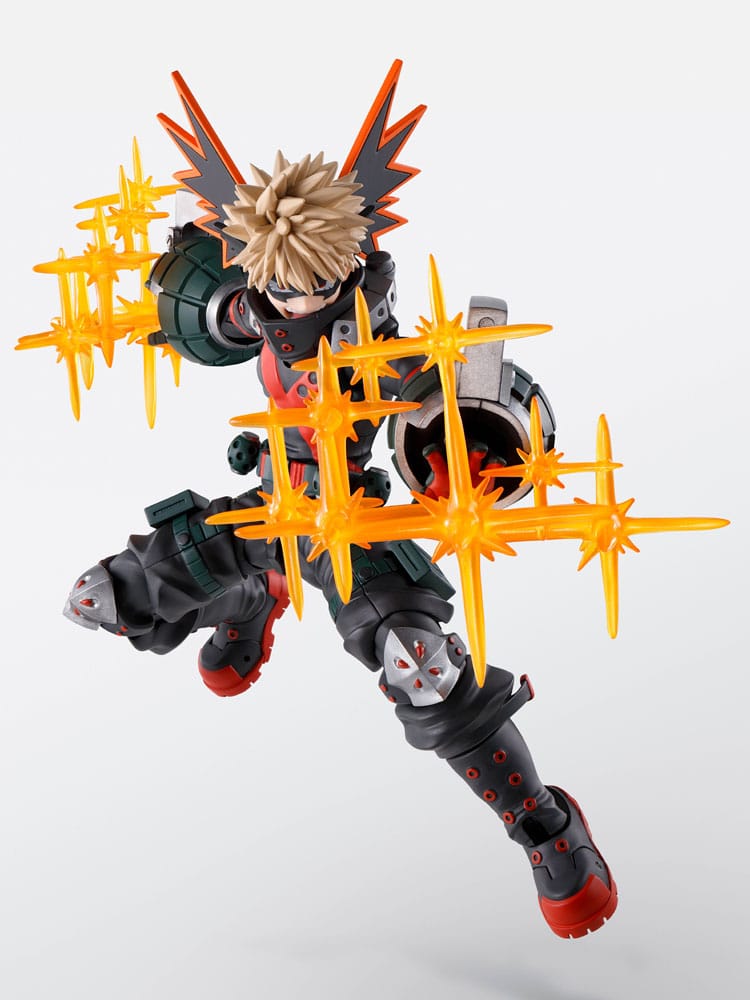 My Hero Academia SH Figuarts Accessories Izuku Midoriya &amp; Katsuki Bakugo Plus Ultra Option Parts Set