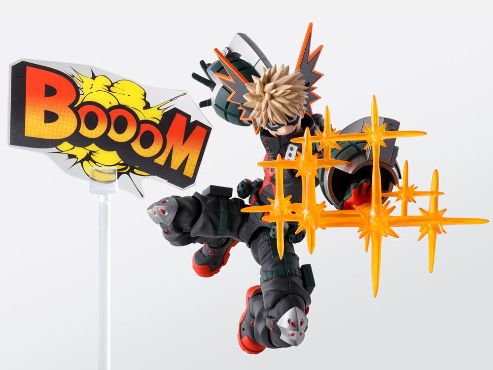 My Hero Academia SH Figuarts Accessories Izuku Midoriya &amp; Katsuki Bakugo Plus Ultra Option Parts Set