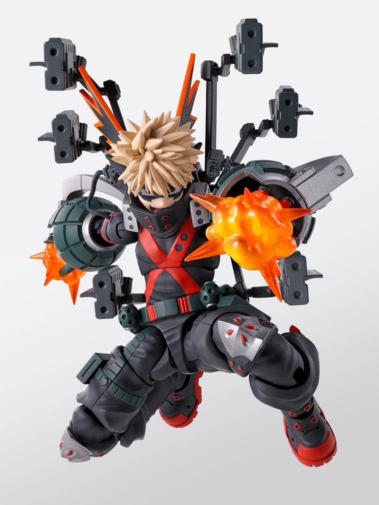 My Hero Academia SH Figuarts Accessories Izuku Midoriya &amp; Katsuki Bakugo Plus Ultra Option Parts Set