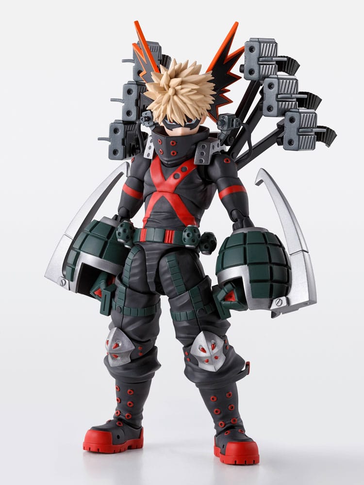 My Hero Academia SH Figuarts Accessories Izuku Midoriya &amp; Katsuki Bakugo Plus Ultra Option Parts Set