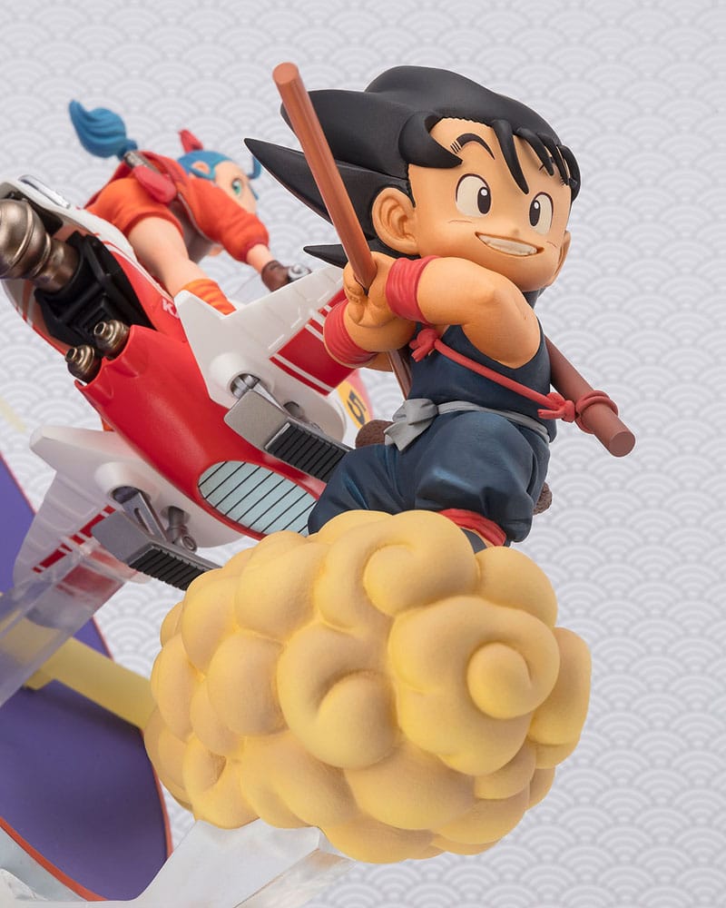 Dragon Ball Figuarts ZERO PVC Statue Son Goku &amp; Bulma 18 cm