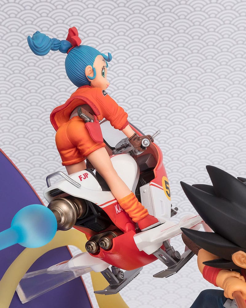 Dragon Ball Figuarts ZERO PVC Statue Son Goku &amp; Bulma 18 cm