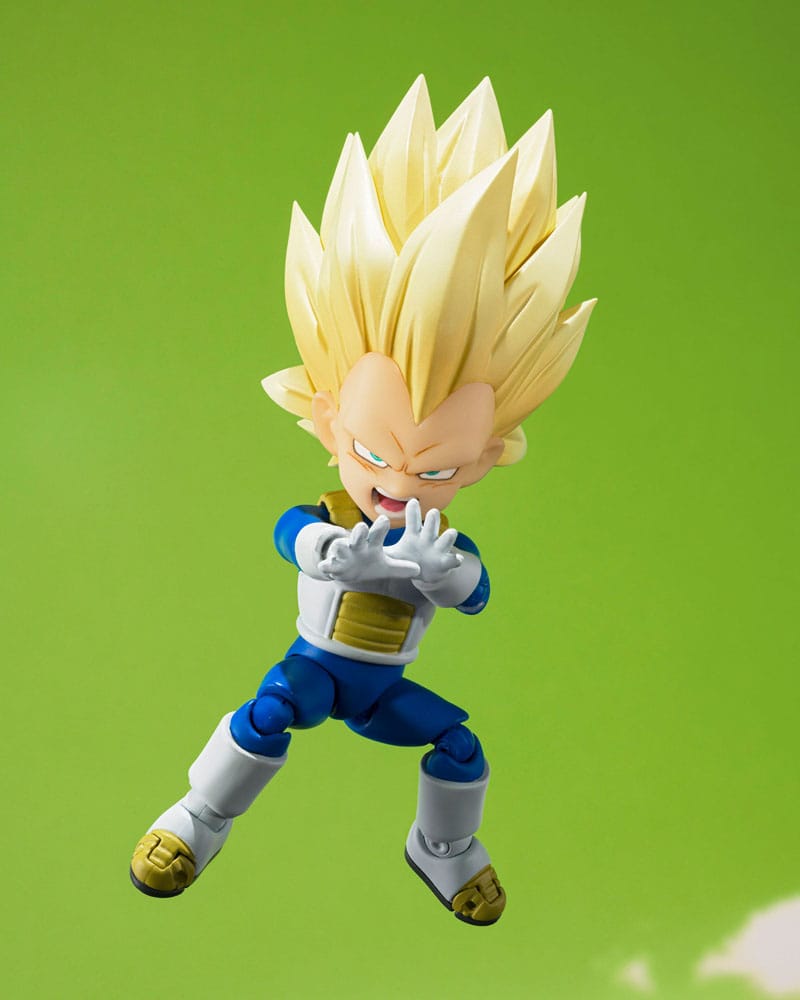 Dragon Ball S.H.Figuarts Action Figure Super Saiyan Level 3 Vegeta (mini) Daima 8 cm