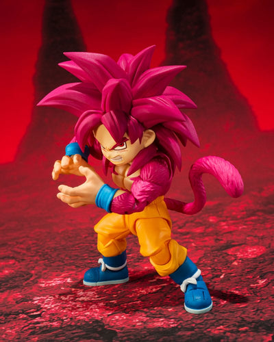 Dragon Ball Daima S.H.Figuarts Action FigureSuper Saiyan Level 4 Son Goku (mini) 8 cm